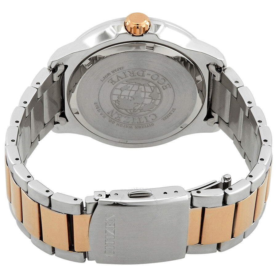 Citizen Eco-Drive Black Dial Two-tone Men's Watch AW1524-84E - Dawson Watches #3