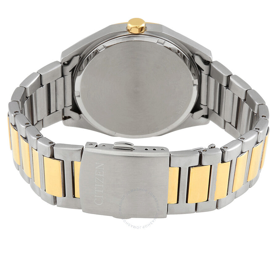 Citizen Eco-Drive Black Dial Two-Tone Men's Watch BM7604-80E - Dawson Watches #3