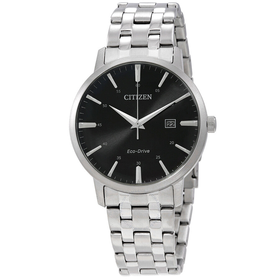 Citizen Eco-Drive Black Dial Men's Watch BM7460-88E - Dawson Watches