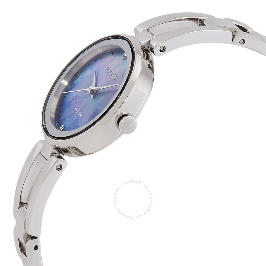 Citizen Eco-Drive Blue Dial Ladies Watch EM0801-85N - Dawson Watches #2