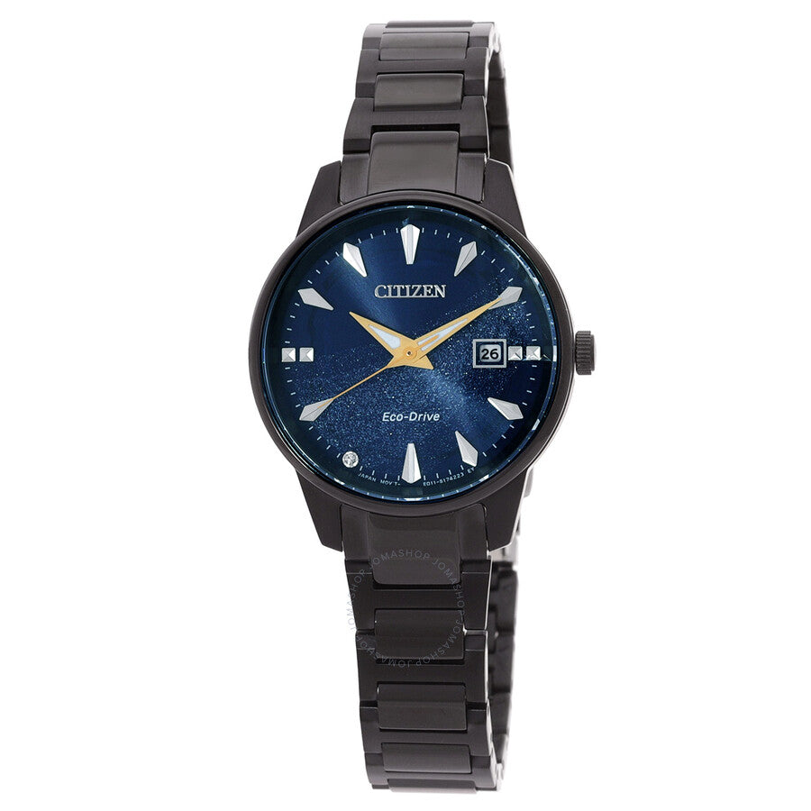 Citizen Eco-Drive Blue Dial Ladies Watch EW2598-83L - Dawson Watches