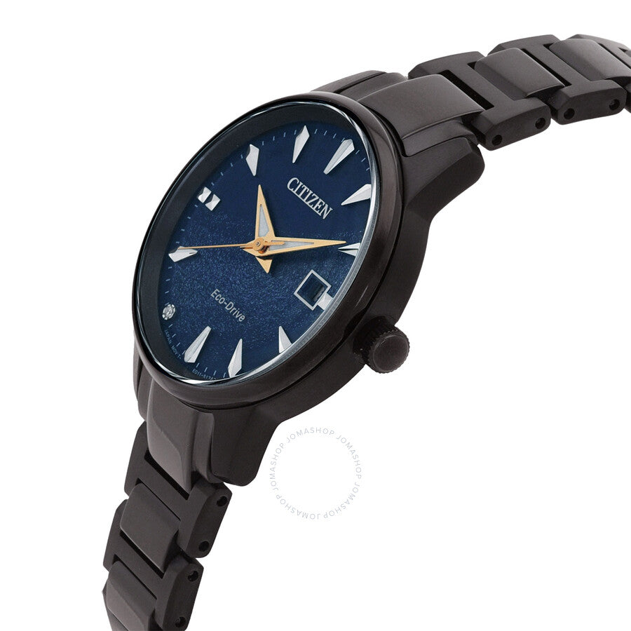 Citizen Eco-Drive Blue Dial Ladies Watch EW2598-83L - Dawson Watches #2