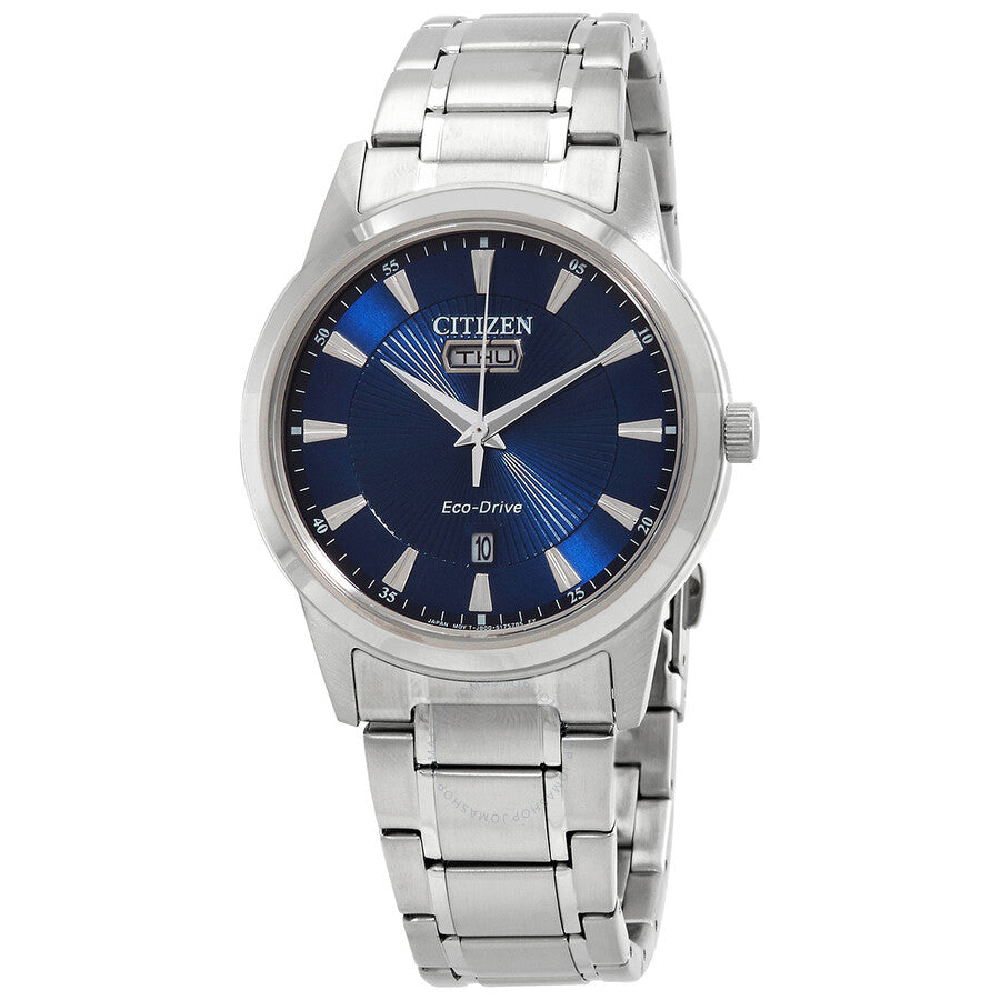 Citizen Eco-Drive Blue Dial Men's Watch AW0100-86L - Dawson Watches