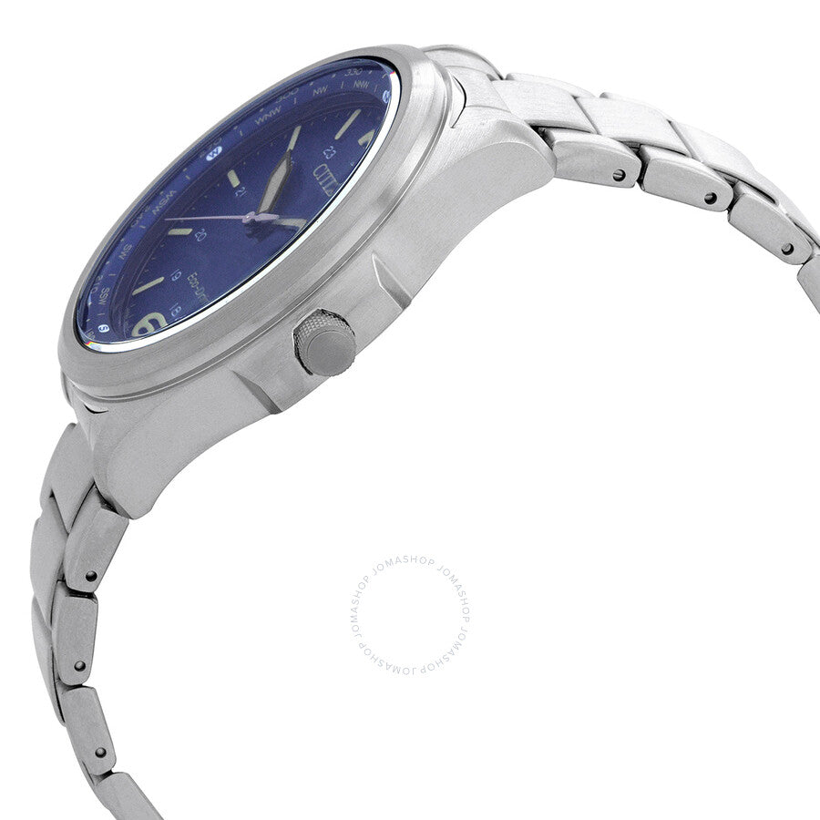 Citizen Eco-Drive Blue Dial Men's Watch AW0110-82L - Dawson Watches #2