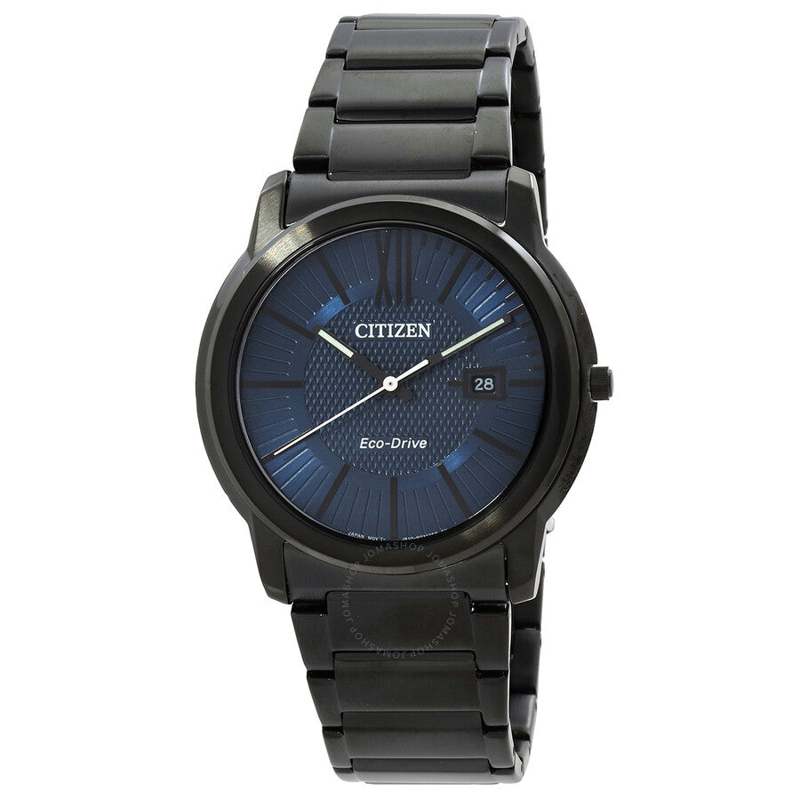 Citizen Eco-Drive Blue Dial Men's Watch AW1217-83L - Dawson Watches