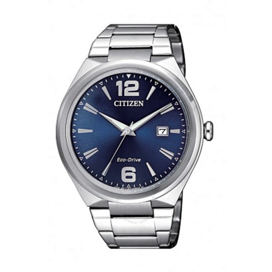 Citizen Eco-Drive Blue Dial Stainless Steel Men's Watch AW1370-51M - Dawson Watches