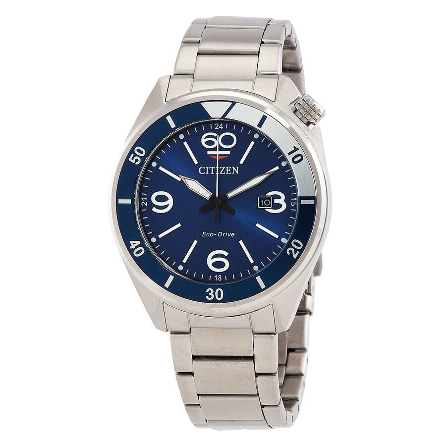 Citizen Eco-Drive Blue Dial Men's Watch AW1711-52L - Dawson Watches