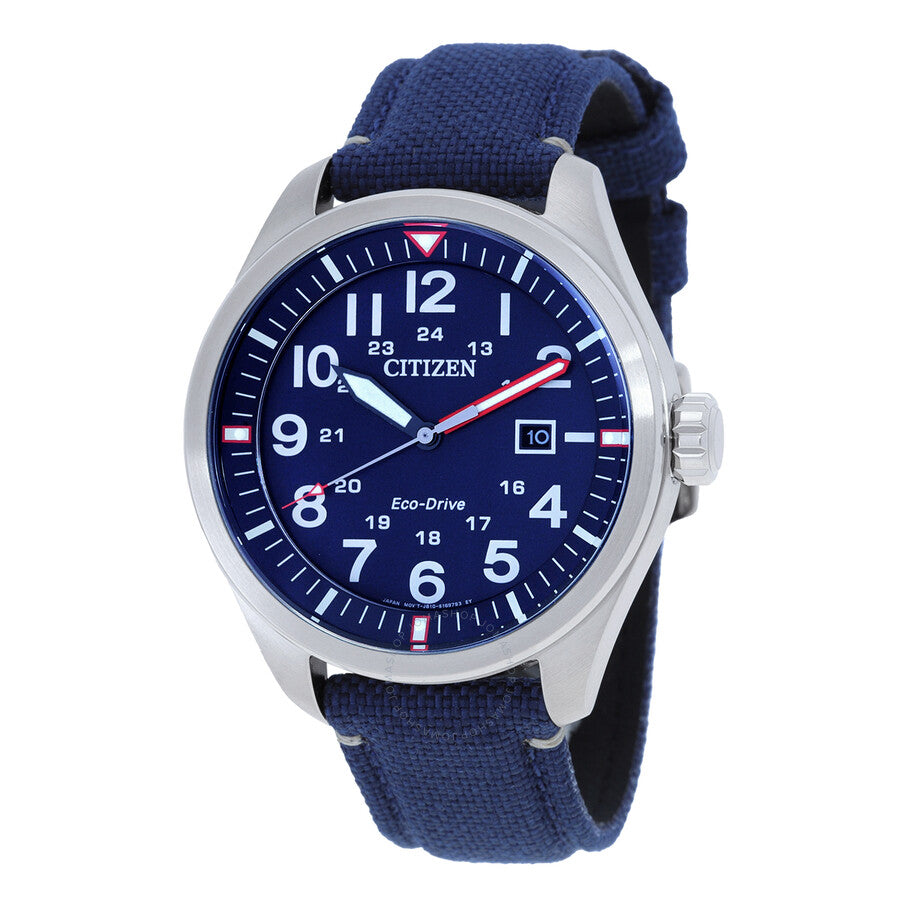 Citizen Eco-Drive Blue Dial Men's Watch AW5000-16L - Dawson Watches