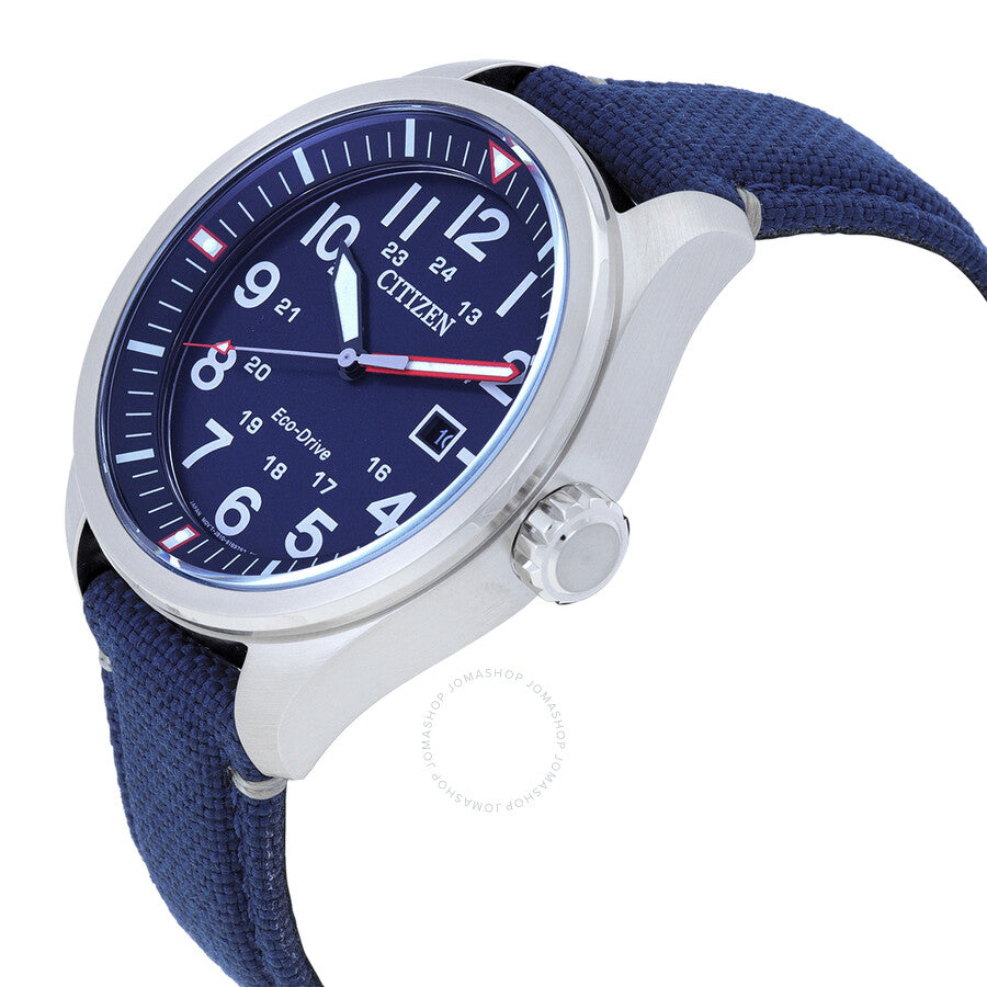 Citizen Eco-Drive Blue Dial Men's Watch AW5000-16L - Dawson Watches #2