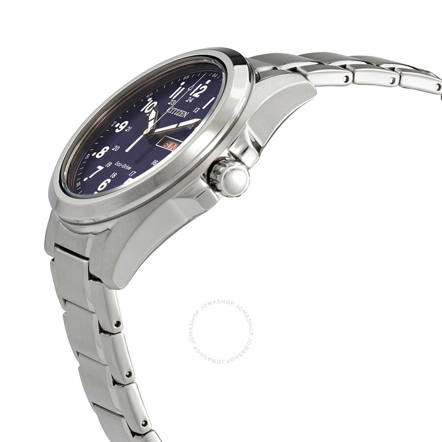 Citizen Eco-Drive Blue Dial Stainless Steel Men's Watch AW0050-58L - Dawson Watches #2