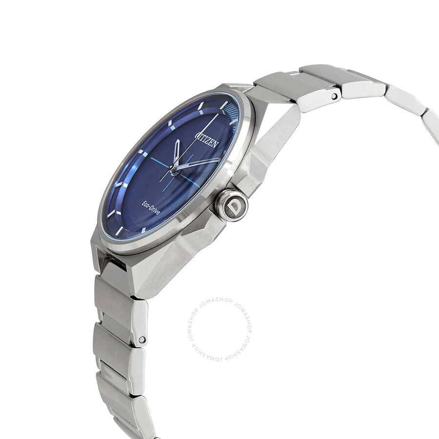 Citizen Eco-Drive Blue Dial Stainless Steel Men's Watch BJ6530-54L - Dawson Watches #2