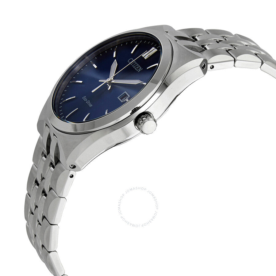 Citizen Eco-Drive Blue Dial Stainless Steel Men's Watch BM7330-67L - Dawson Watches #2