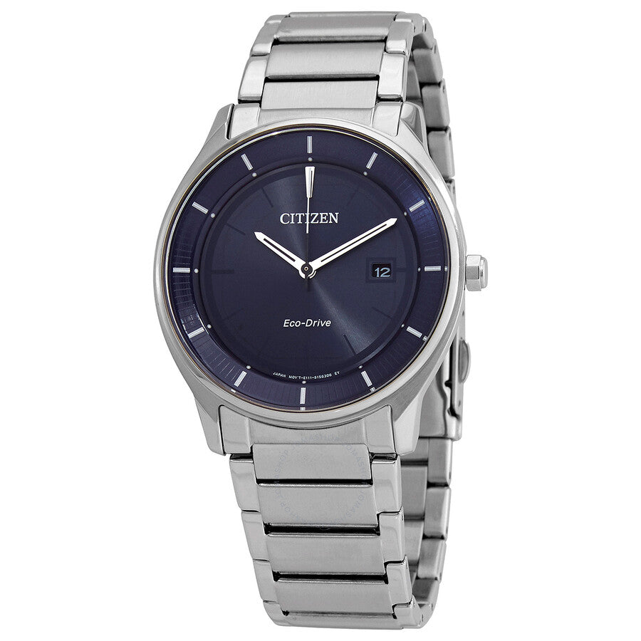 Citizen Eco-Drive Blue Dial Stainless Steel Men's Watch BM7400-80L - Dawson Watches