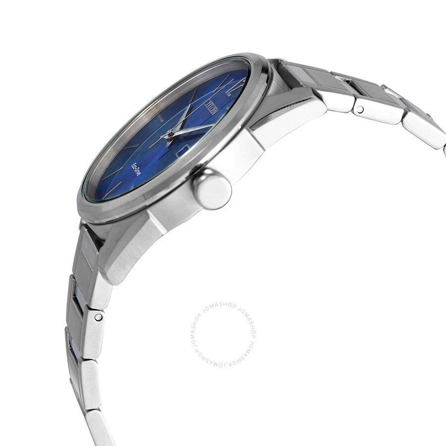 Citizen Eco-Drive Blue Dial Stainless Steel Men's Watch BM7411-83L - Dawson Watches #2