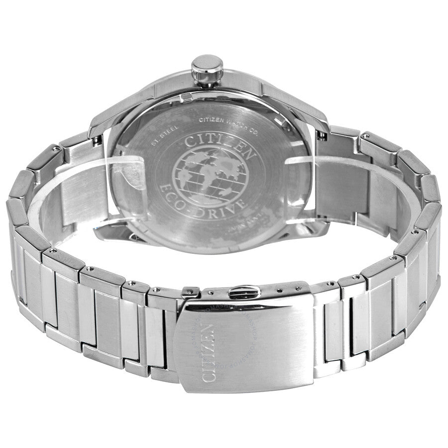 Citizen Eco-Drive Blue Dial Stainless Steel Men's Watch BM7411-83L - Dawson Watches #3