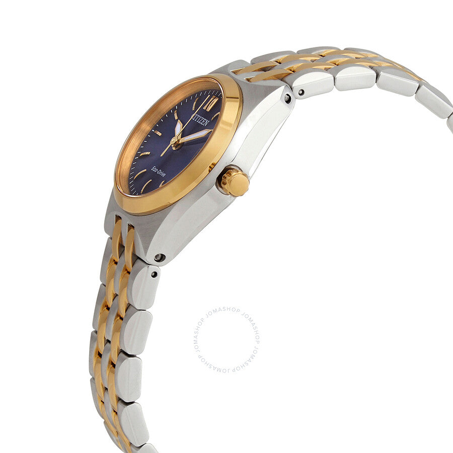 Citizen Eco-Drive Blue Dial Two-tone Ladies Watch EW2294-61L - Dawson Watches #2