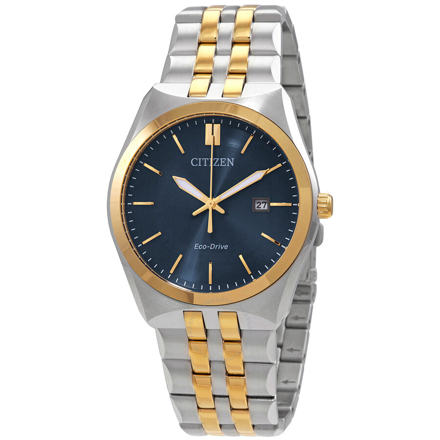Citizen Eco-Drive Blue Dial Two-tone Men's Watch BM7334-66L - Dawson Watches