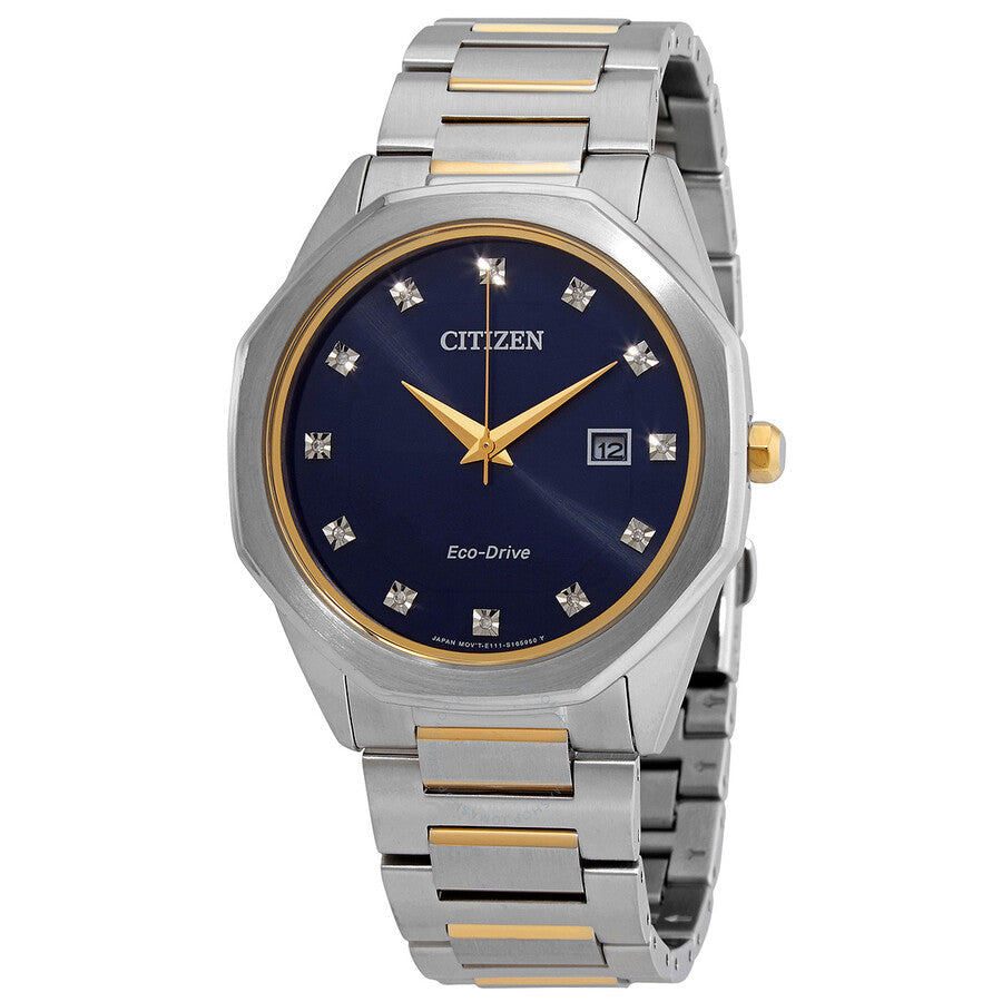 Citizen Eco-Drive Blue Dial Watch BM7494-51L - Dawson Watches