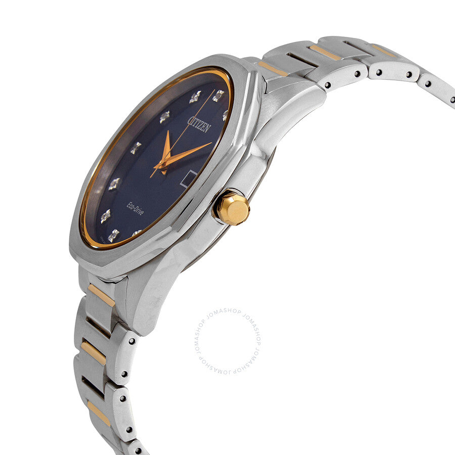 Citizen Eco-Drive Blue Dial Watch BM7494-51L - Dawson Watches #2