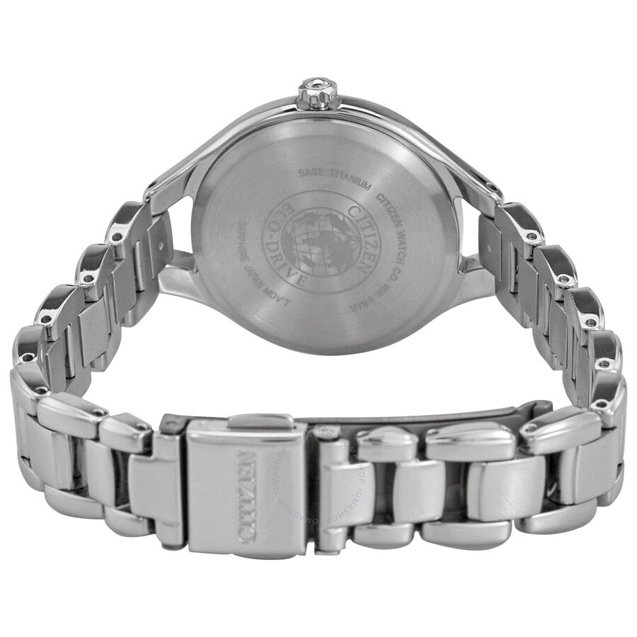 Citizen Eco-Drive Blue Mother of Pearl  Dial Ladies Watch EW2560-86X - Dawson Watches #3