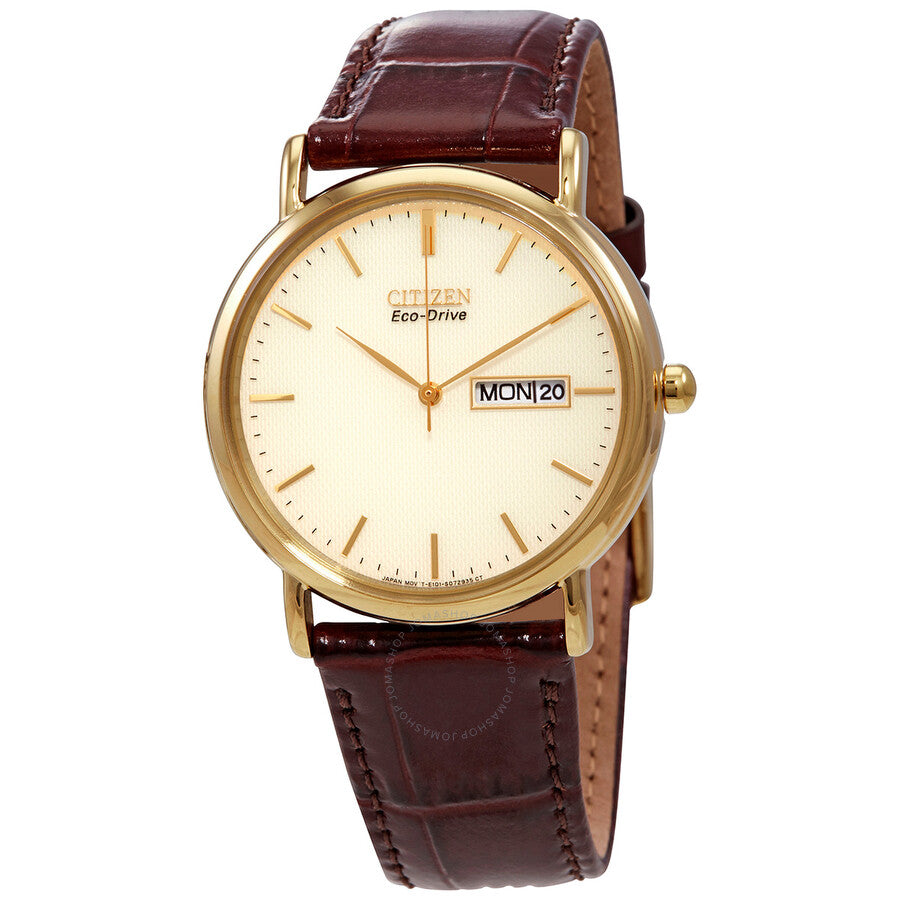 Citizen Eco-Drive Champagne Dial Ladies Watch BM8242-08P - Dawson Watches