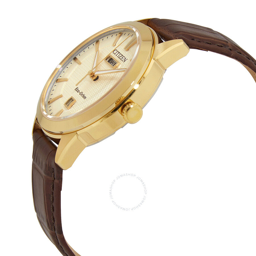 Citizen Eco-Drive Champagne Dial Men's Watch AW0092-07Q - Dawson Watches #2
