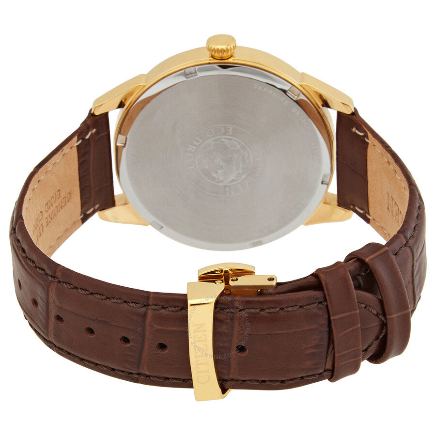 Citizen Eco-Drive Champagne Dial Men's Watch AW0092-07Q - Dawson Watches #3