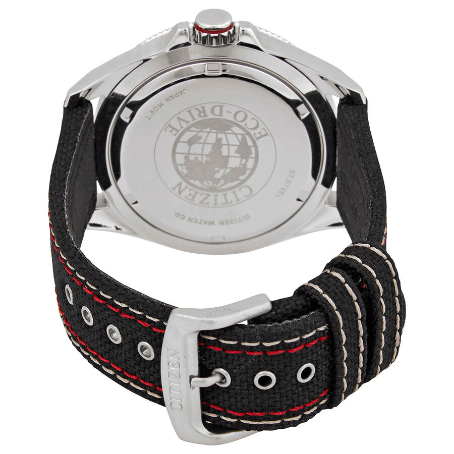 Citizen Eco-Drive Chronograph Black Dial Men's Watch BU2030-17E - Dawson Watches #3