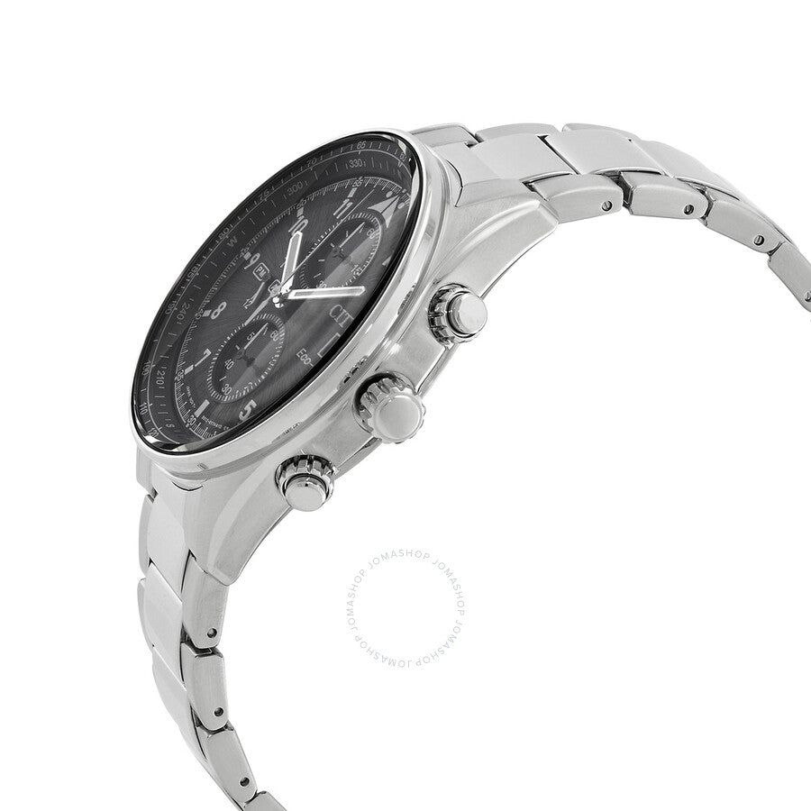 Citizen Eco-Drive Chronograph Black Dial Men's Watch CA0770-81E - Dawson Watches #2