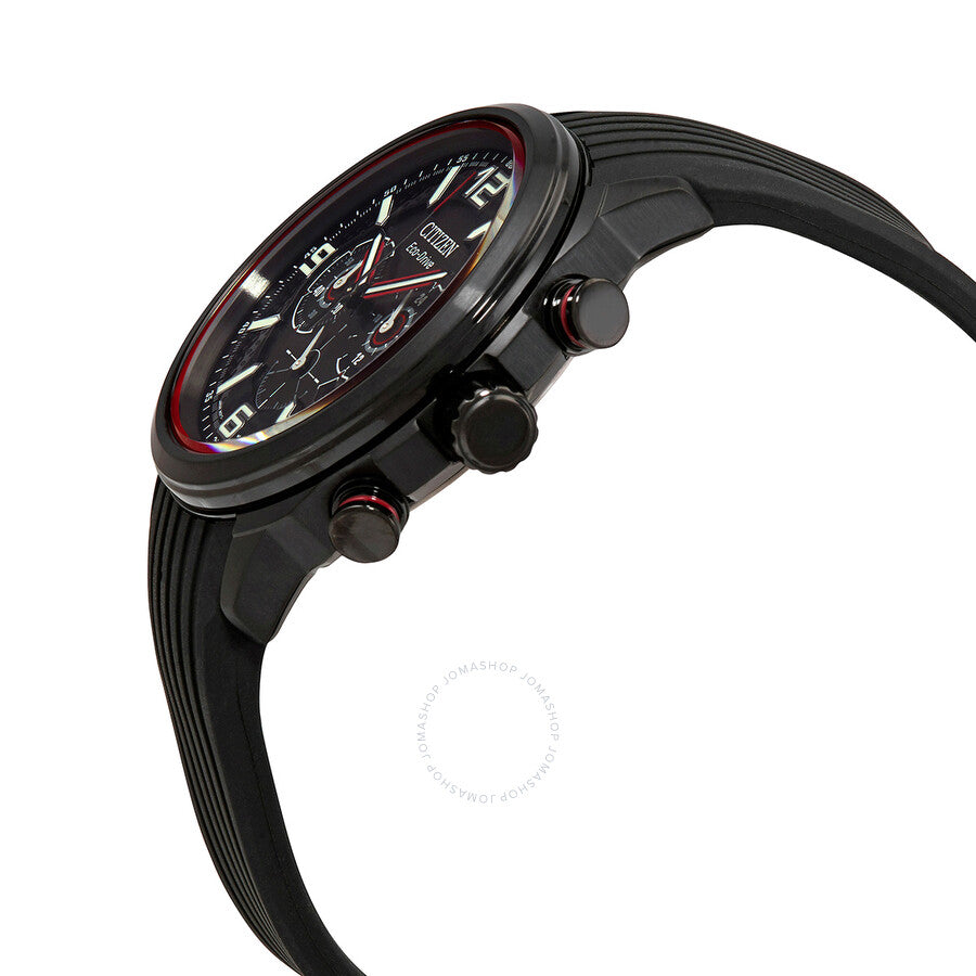 Citizen Eco-Drive Chronograph Black Dial Men's Watch CA4386-10E - Dawson Watches #2
