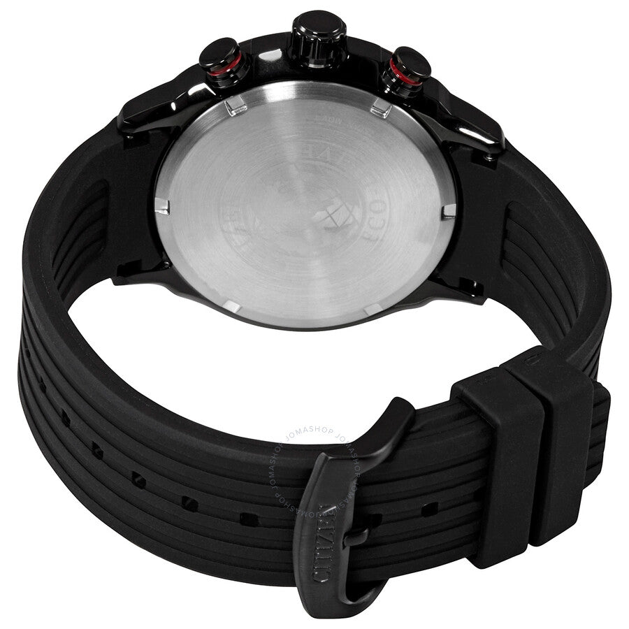 Citizen Eco-Drive Chronograph Black Dial Men's Watch CA4386-10E - Dawson Watches #3
