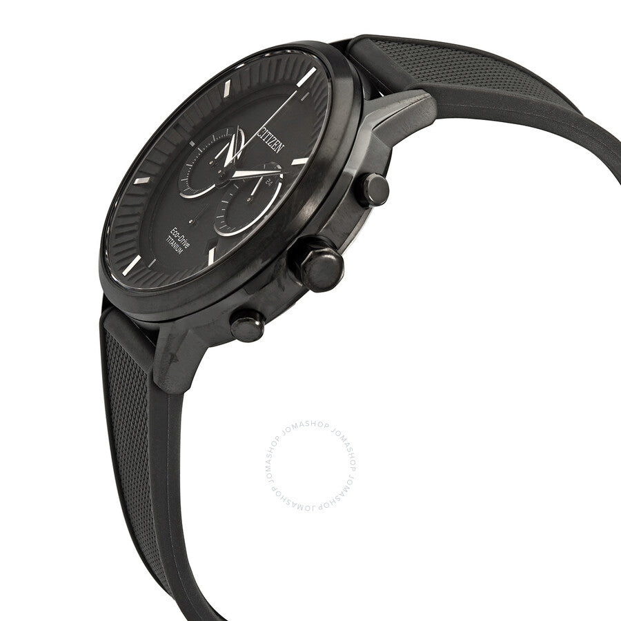Citizen Titanium Chronograph Black Dial Men's Watch CA4405-17H - Dawson Watches #2