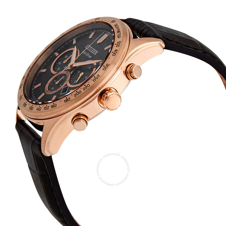 Citizen Eco-Drive Chronograph Black Dial Men's Watch CA4453-14E - Dawson Watches #2