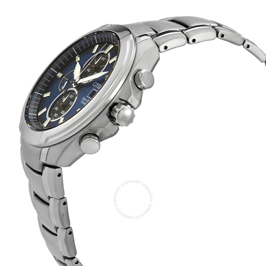 Citizen Eco-Drive Chronograph Blue Dial Men's Watch CA0700-86L - Dawson Watches #2