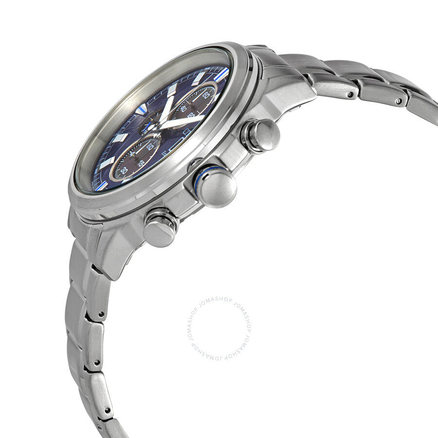 Citizen Eco-Drive Chronograph Blue Dial Men's Watch CA0731-82L - Dawson Watches #2