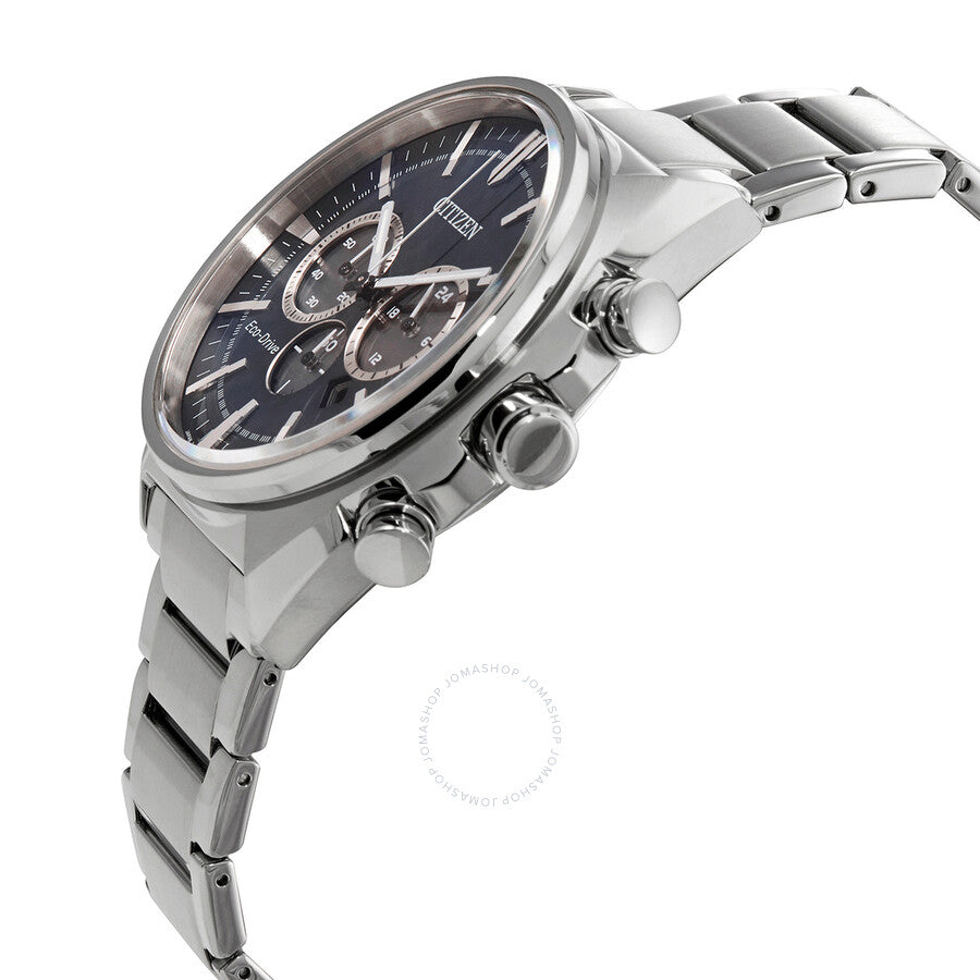 Citizen Eco-Drive Chronograph Blue Dial Stainless Steel Men's Watch CA4280-53L - Dawson Watches #2