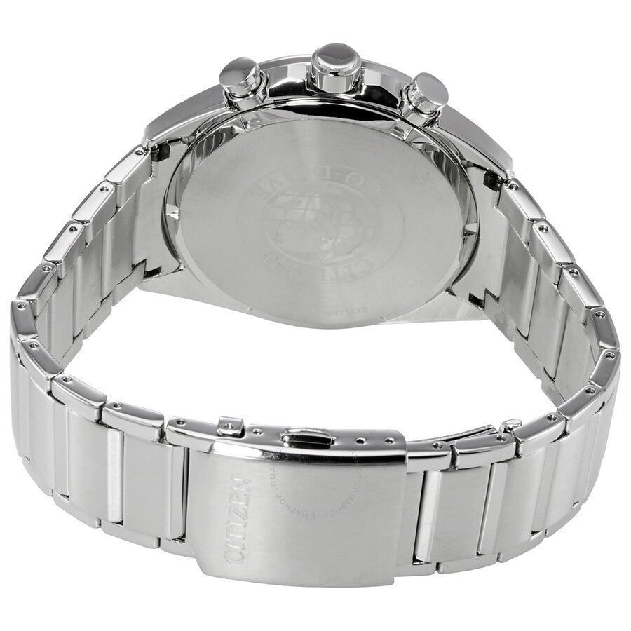 Citizen Eco-Drive Chronograph Blue Dial Stainless Steel Men's Watch CA4280-53L - Dawson Watches #3