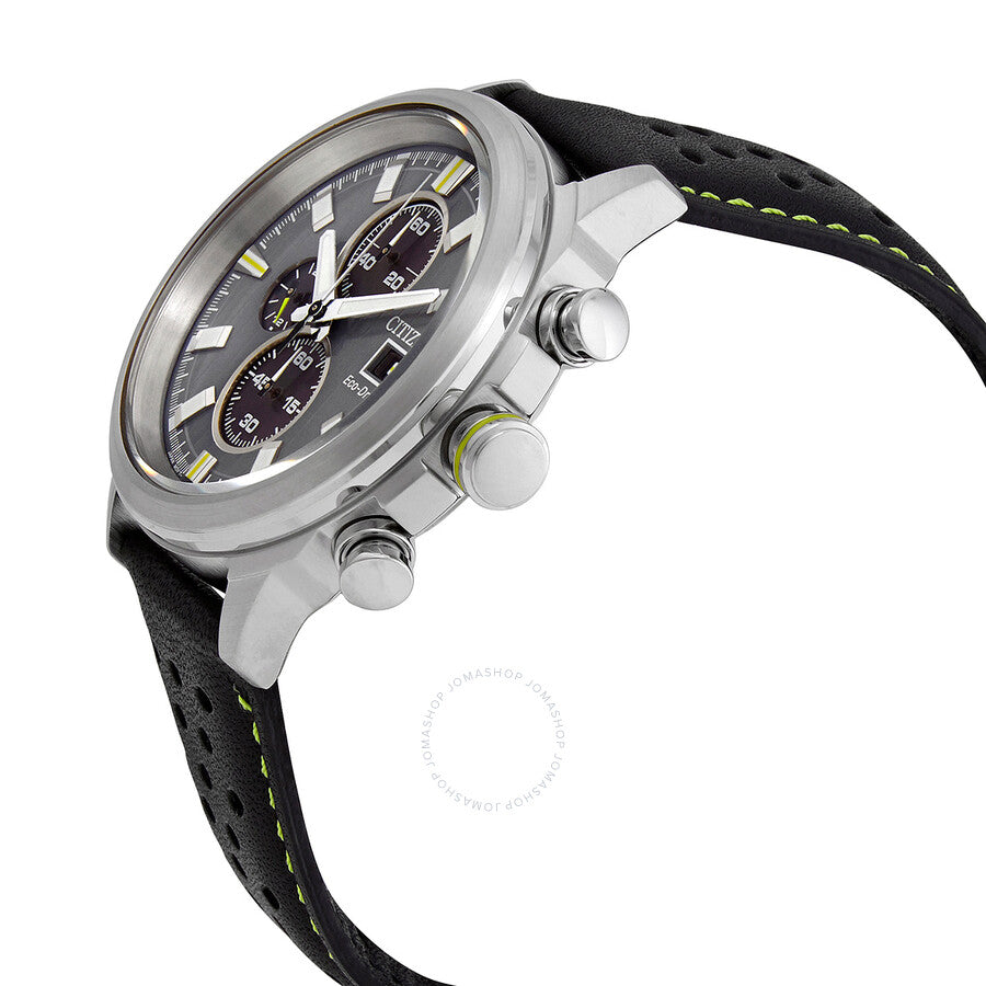 Citizen Eco-Drive Chronograph Grey Dial Men's Watch CA0739-13H - Dawson Watches #2