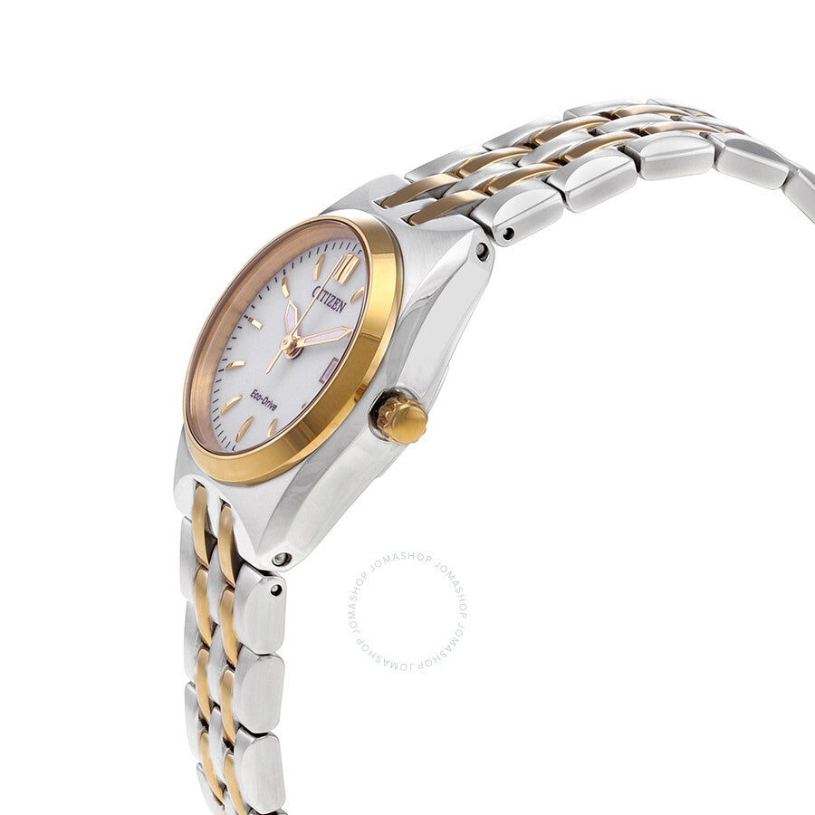 Citizen Eco-Drive Corso Silver Dial Ladies Watch EW2299-50A - Dawson Watches #2