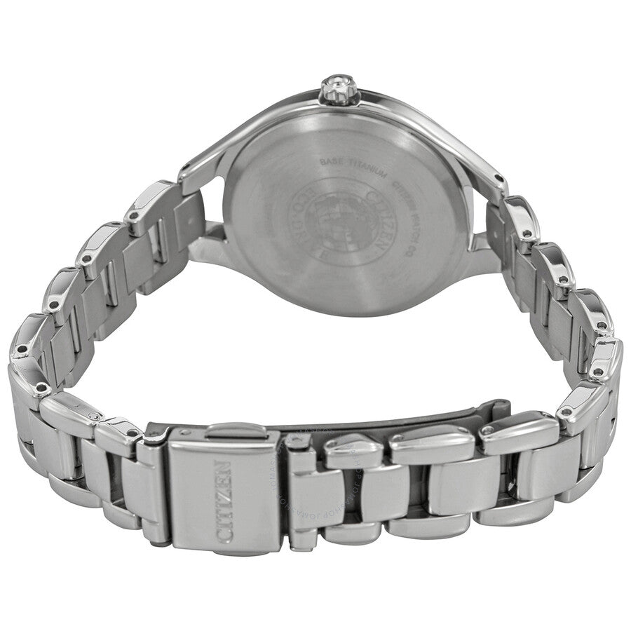 Citizen Eco-Drive Crystal Grey Dial Ladies Watch EW2560-86A - Dawson Watches #3
