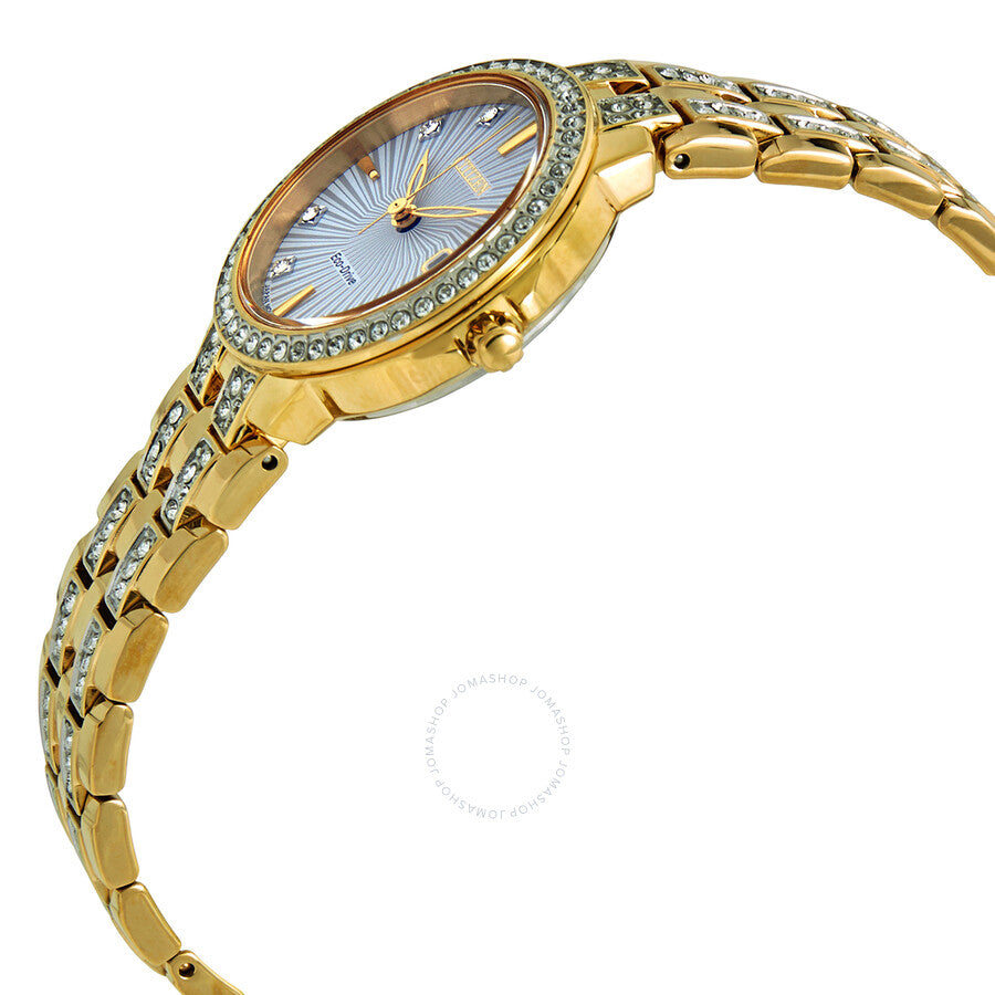 Citizen Eco-Drive Crystals Ladies Watch EW2342-52B - Dawson Watches #2
