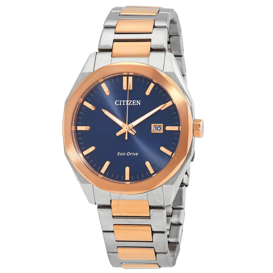 Citizen Eco-Drive Dark Blue Dial Men's Watch BM7606-84L - Dawson Watches
