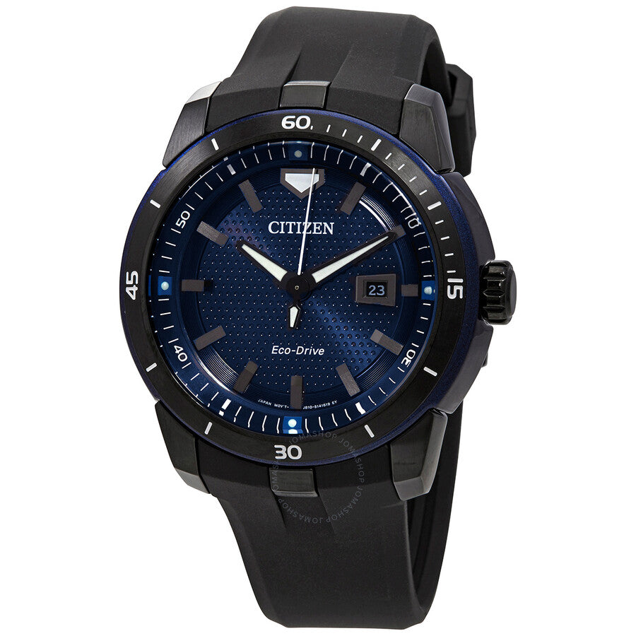 Citizen Eco-Drive Ecosphere Blue Dial Men's Watch AW1479-01L - Dawson Watches