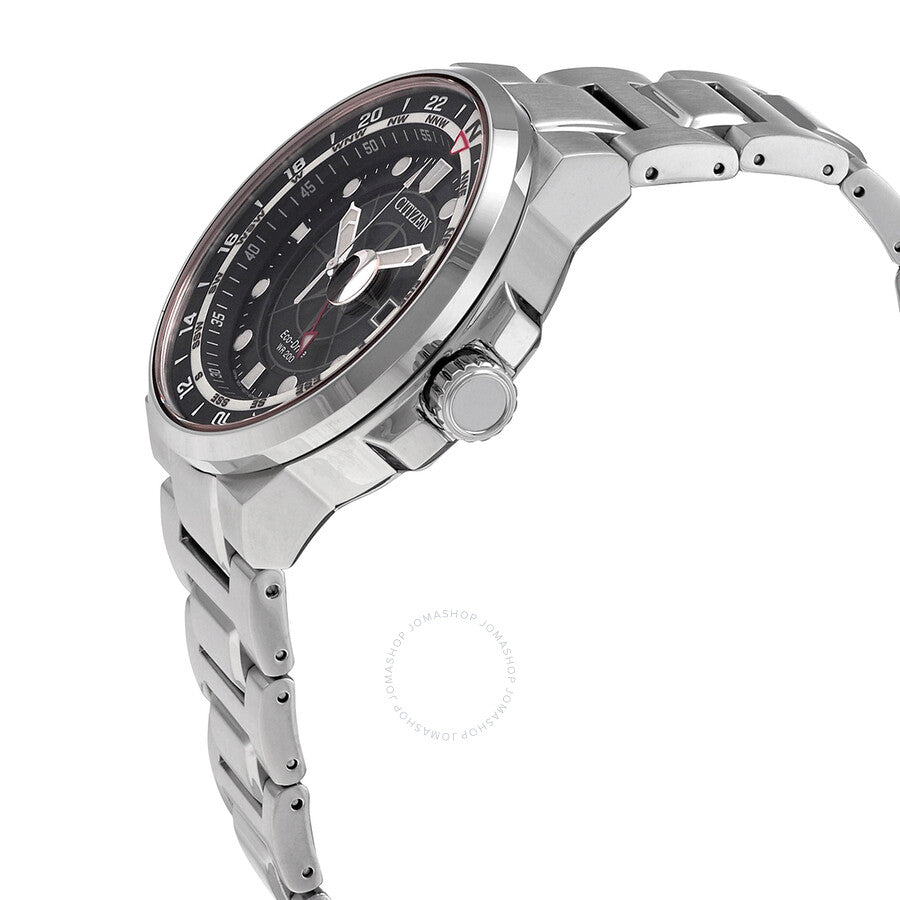 Citizen Eco-Drive Endeavor Black Dial Men's Watch BJ7140-53E - Dawson Watches #2