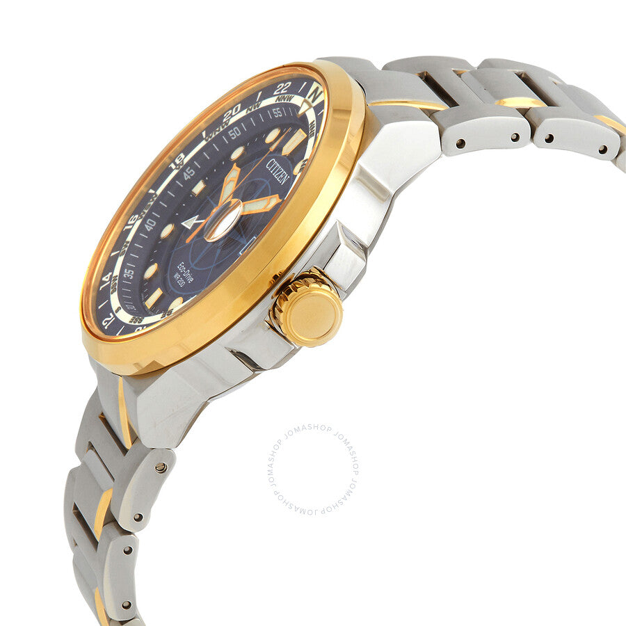 Citizen Eco-Drive Endeavor Blue Dial Men's Watch BJ7144-52L - Dawson Watches #2