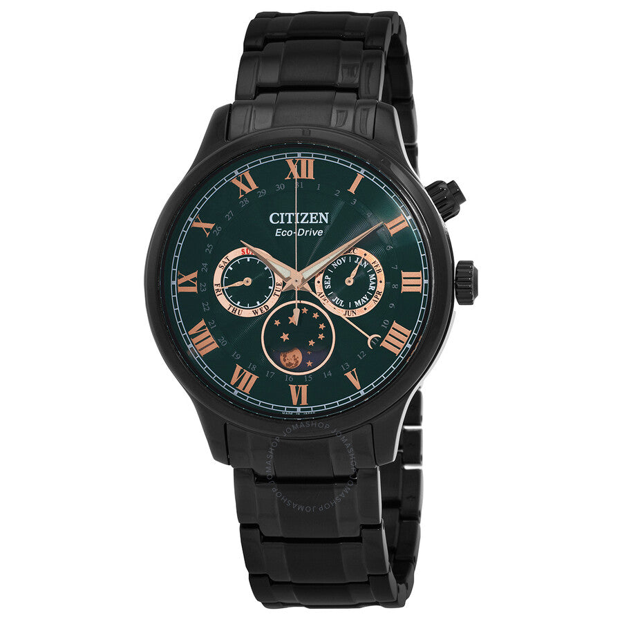 Citizen Eco-Drive Green Dial Men's Watch AP1055-87X - Dawson Watches