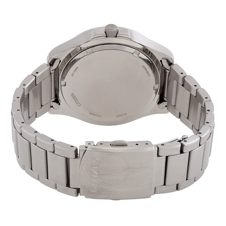 Citizen Eco-Drive Green Dial Men's Watch AW0110-58X - Dawson Watches #3