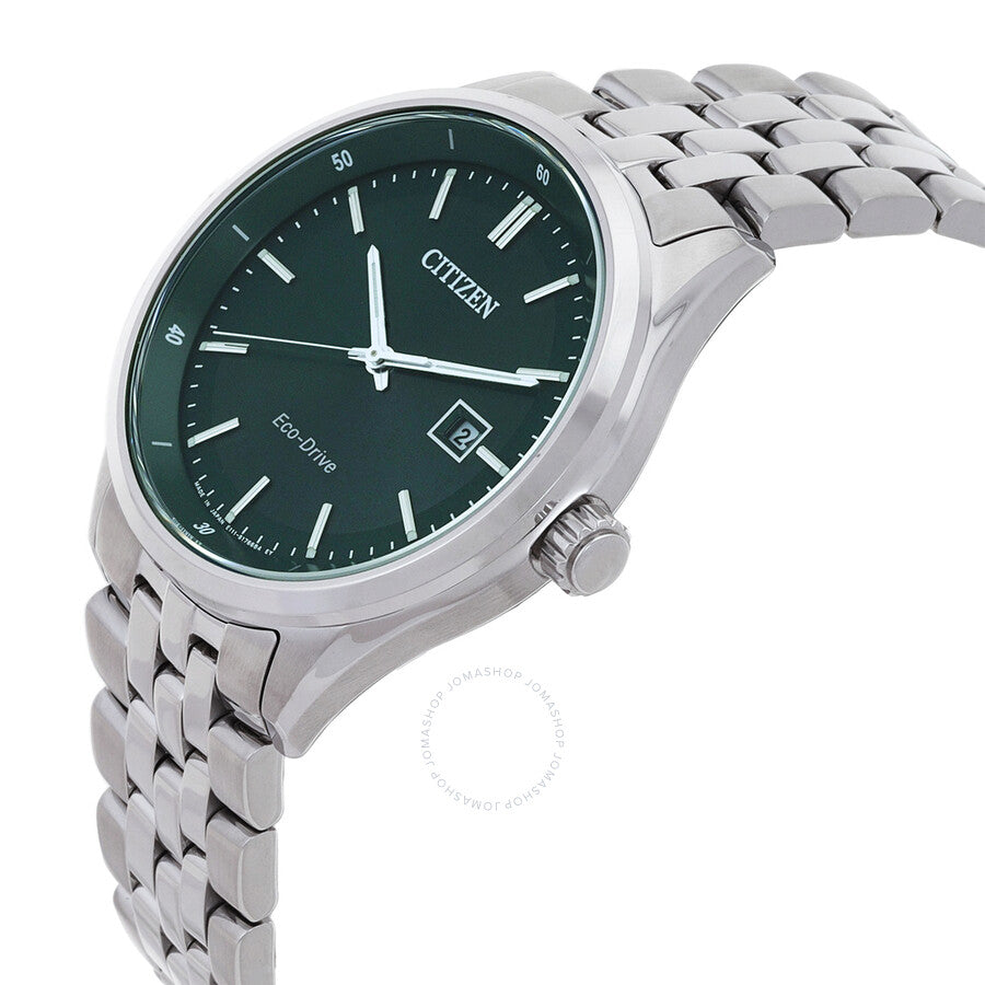 Citizen Eco-Drive Green Dial Men's Watch BM7569-89X - Dawson Watches #2