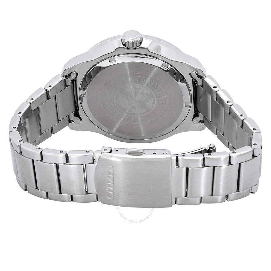 Citizen Eco-Drive Green Dial Stainless Steel Men's Watch AW1526-89X - Dawson Watches #3