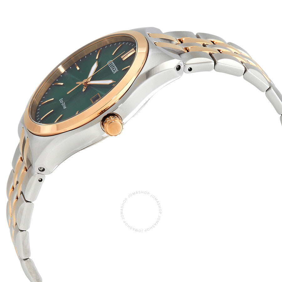 Citizen Eco-Drive Green Dial Two-Tone Men's Watch BM7339-89X - Dawson Watches #2